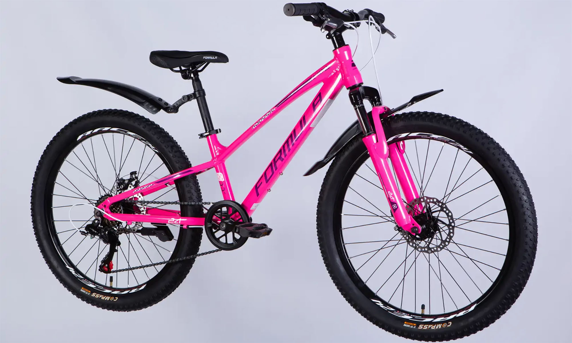 Велосипед Formula ACID DD FR, 24", размер XXS, рама-11", год 2026, розовый 2