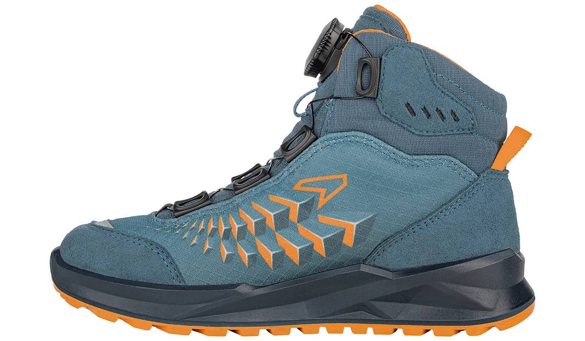 Черевики LOWA Ferrox GTX MID Jr petrol-mango розмір 38.0 