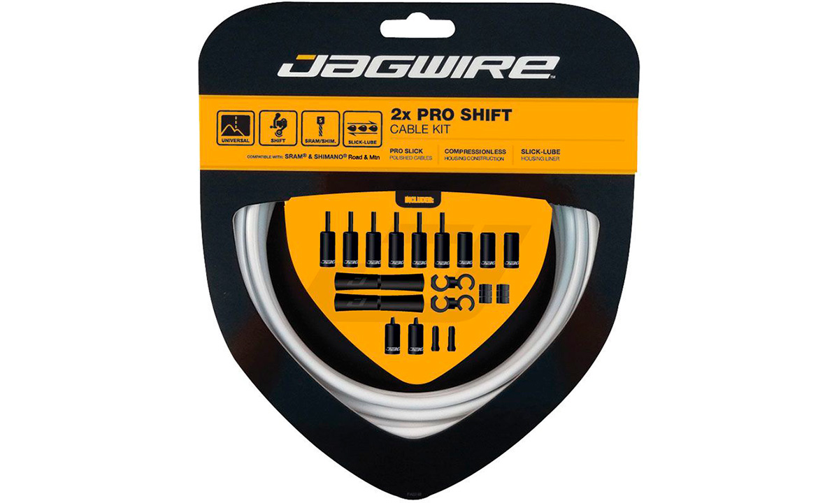 Фотография Комплект JAGWIRE 2X Pro Shift Kit PCK500, для переключателей на две стороны