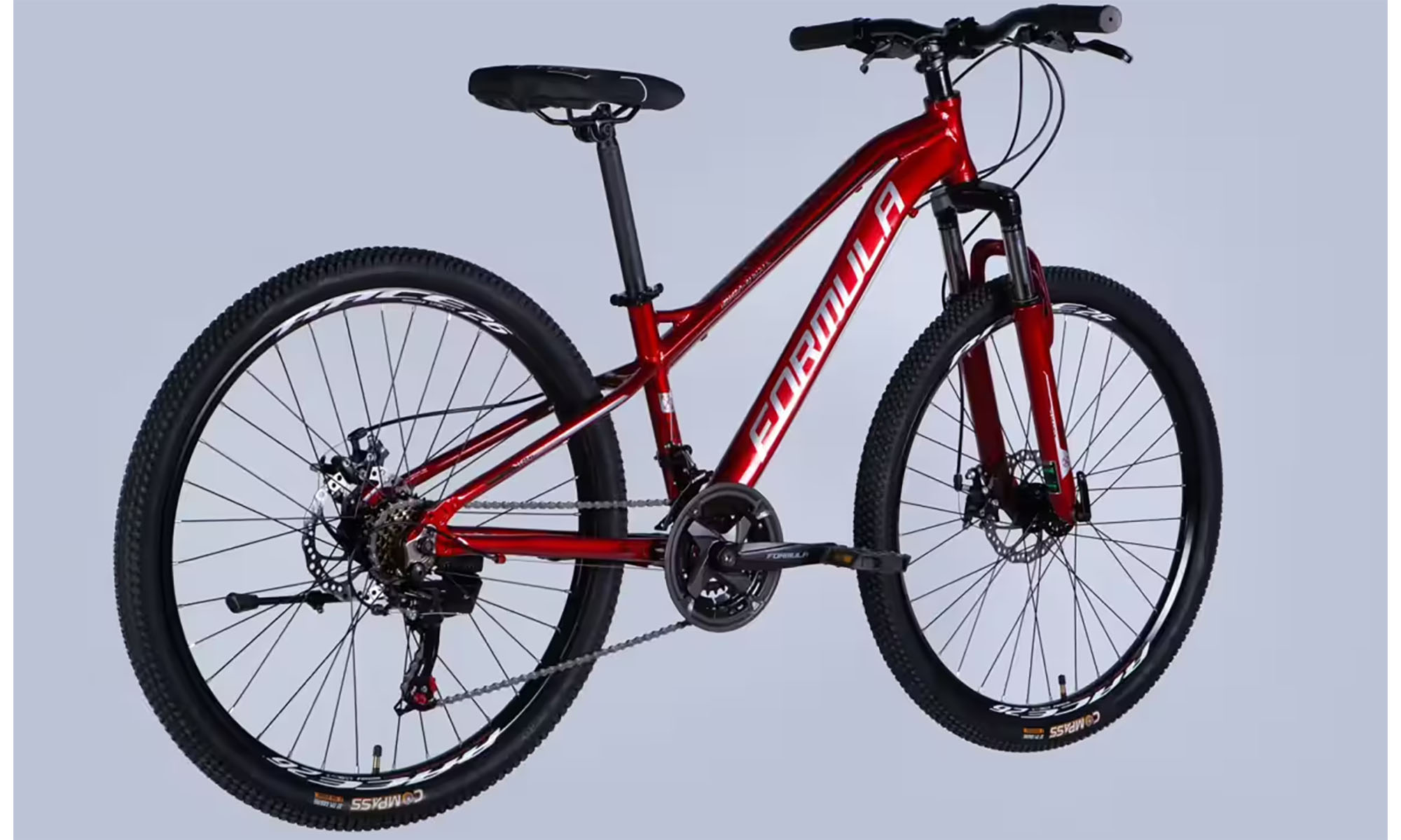 Велосипед Formula BLACKWOOD DD FR 26", розмір XS, рама-13", рік 2026, червоний 3