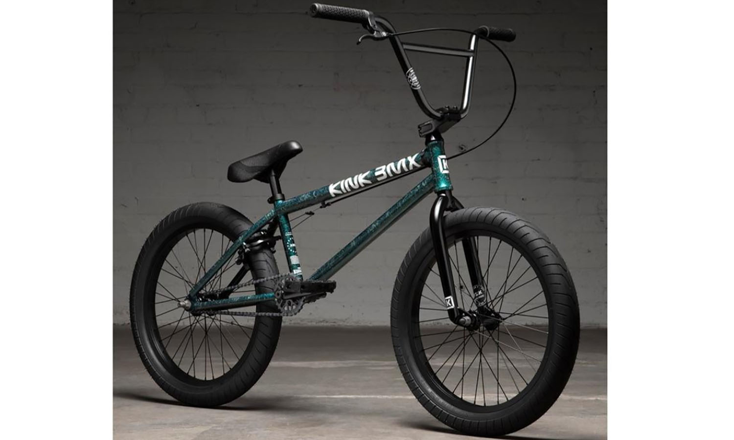 Велосипед KINK BMX Launch 2022 зеленый 6