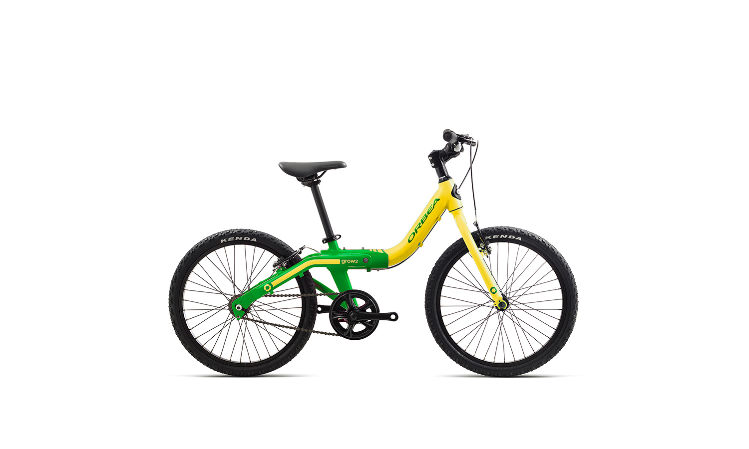 Фотографія Велосипед Orbea GROW 2 1V (2019) 2019 Чорно-блакитний