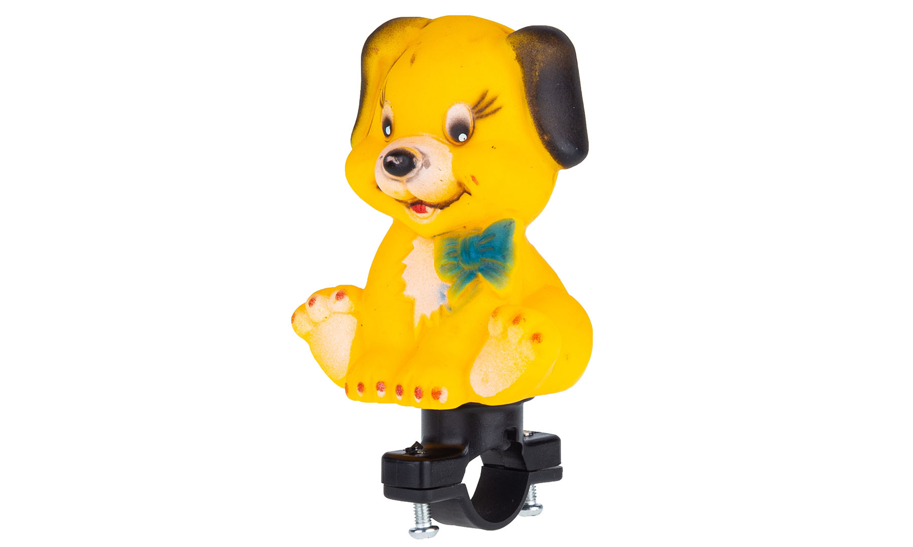 Фотография Звонок-игрушка TW собачка, желтый