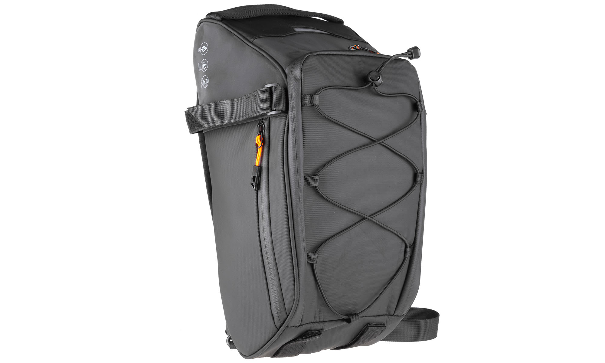 Сумка на багажник / рюкзак ONRIDE Coffer 20, объем10 л, водоотталкивающая ткань, светоотражающая 3