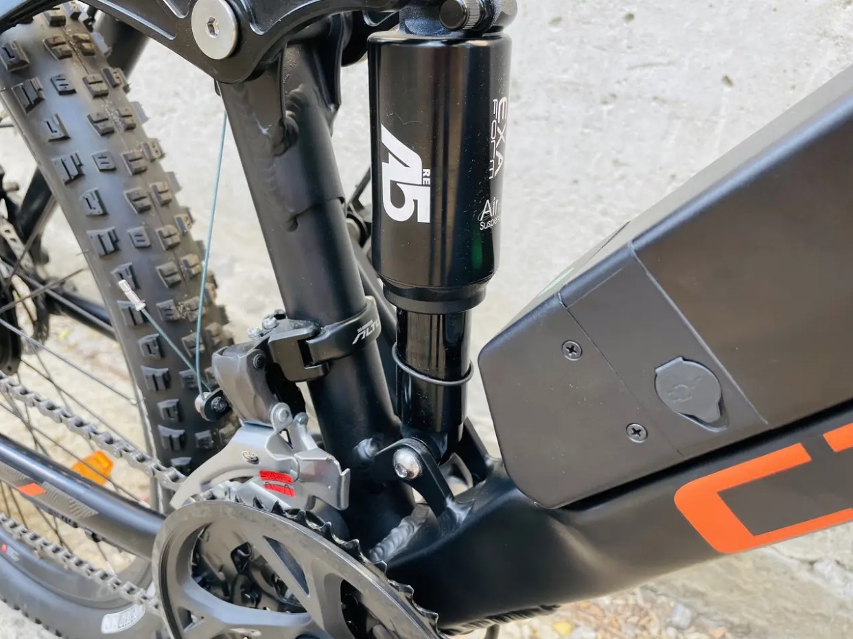 Велосипед Crosser E-GROVES 27,5" 36V/350W 14A Чорно-червоний 6