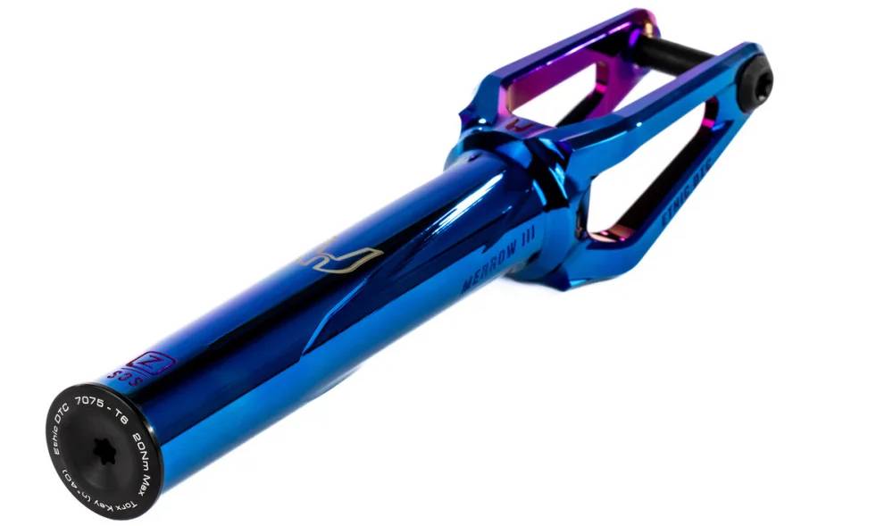 Виделка трюкового самокату ETHIC DTC Merrow V3 SCS Pro - Blue Chrome 2