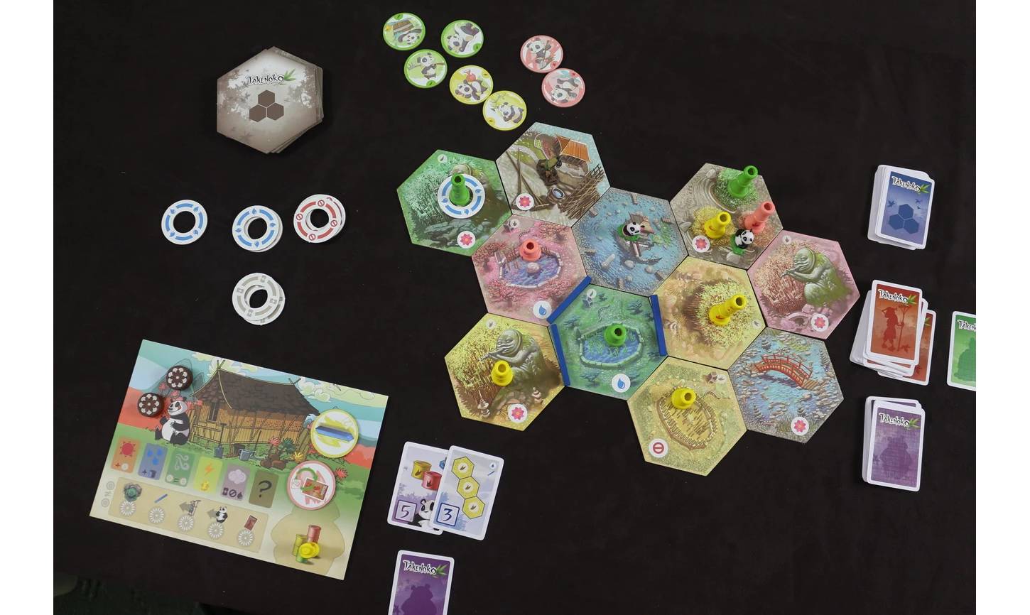 Настольная игра Такеноко: Чибис (Takenoko: Chibis) дополнение 4