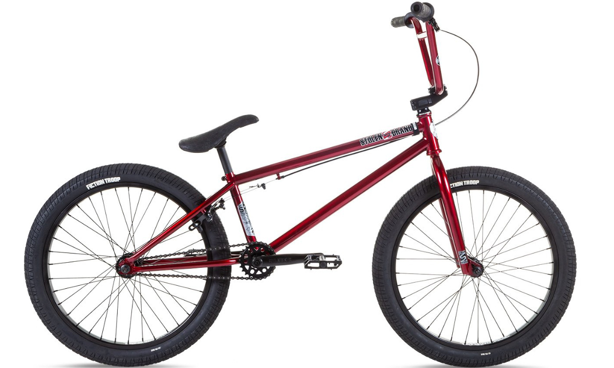 Фотография Велосипед Stolen SPADE 22" (22,25" ТТ) 2021 Красный