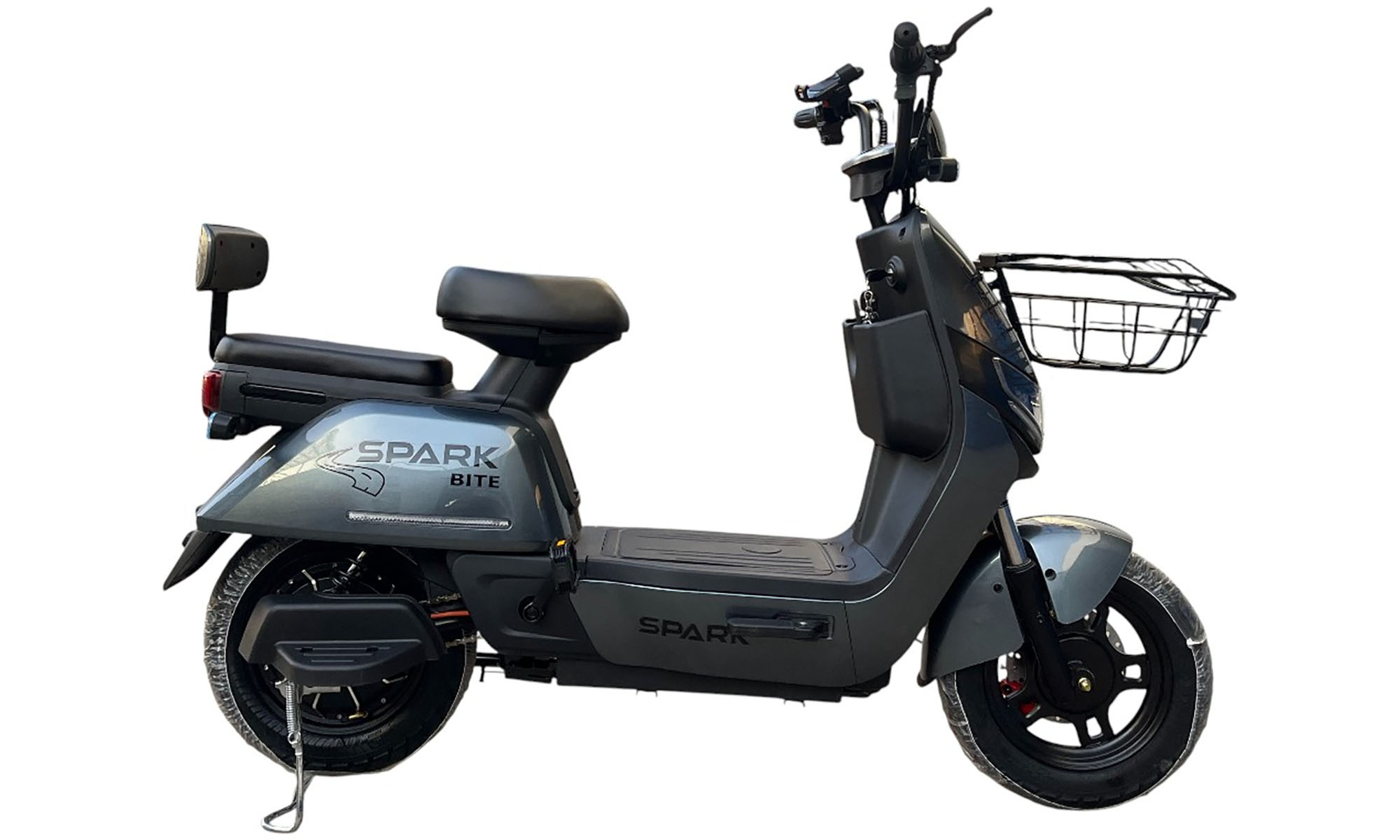 Велосипед с электромотором SPARK BITE 14", 60V/1000W/20Ah, год 2026, Серый 3