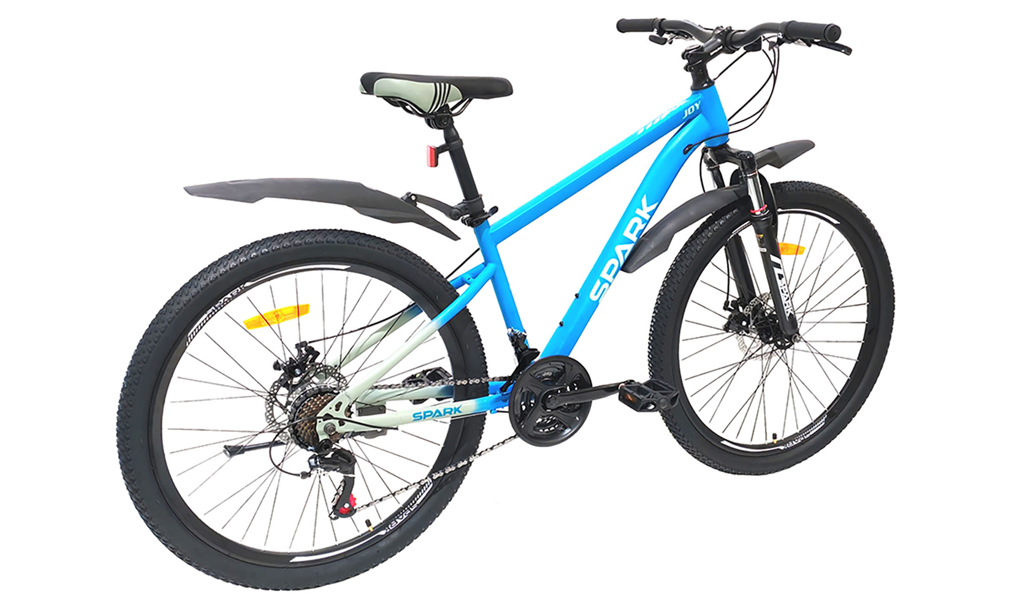 Велосипед SPARK JOY 26", размер S, рама 15", 2025, светло-синий с серым 2