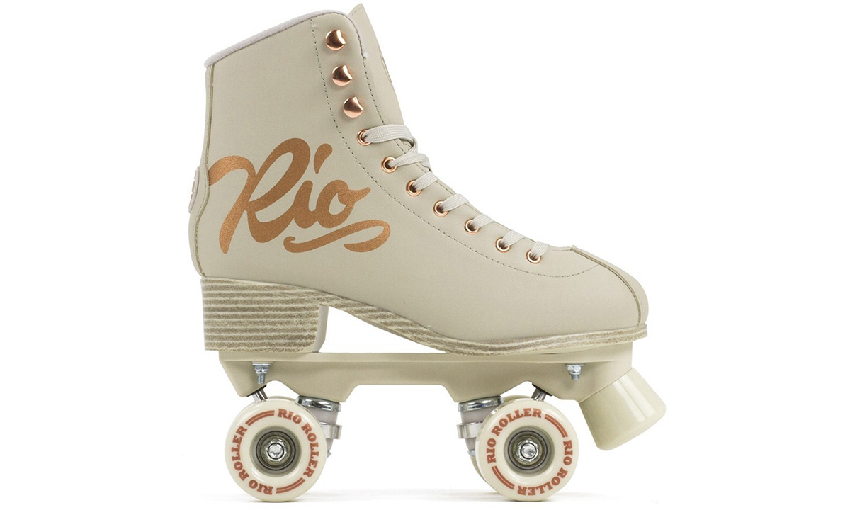 Ролики квады Rio Roller Rose размер 35.5 cream  5
