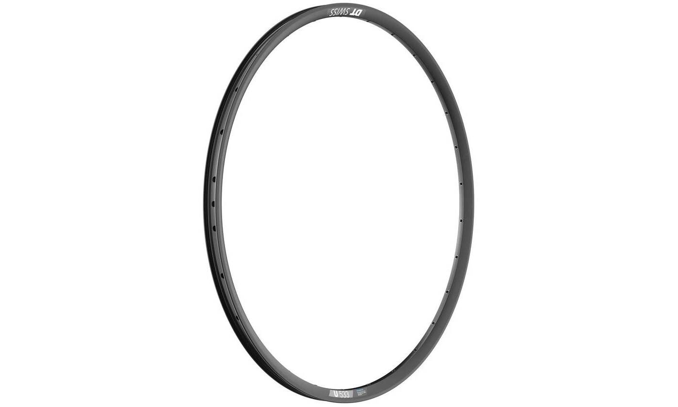 Обод DT Swiss U 533, 29", размер 622×22 мм, 32 отверстия, ниппель Presta, дисковые тормоза, черный Обод DT Swiss U 533, 29", размер 622×22 мм, 32 отверстия, ниппель Presta, дисковые тормоза, черный