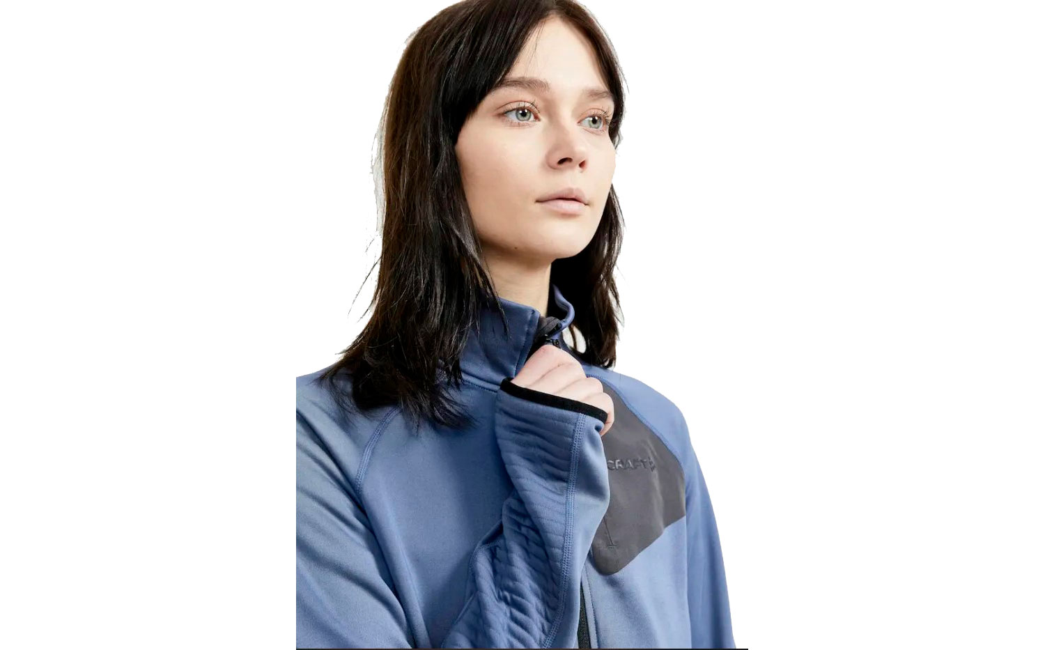 Кофта Craft ADV Tech Fleece Thermal midlayer жіноча, розмір М, сезон AW 21, Синій 3