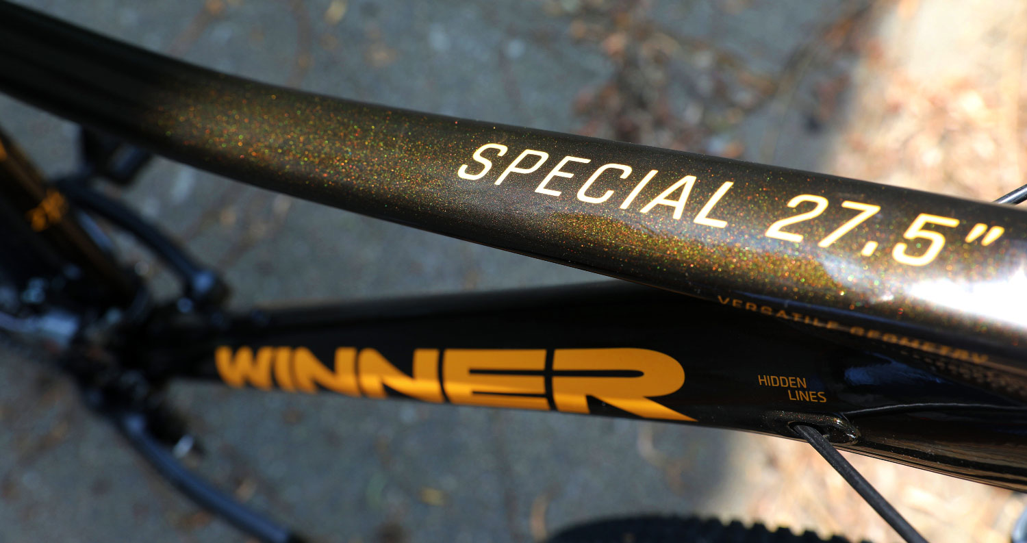 Велосипед Winner Special 27,5" размер М рама 17” 2023 Коричневый 3