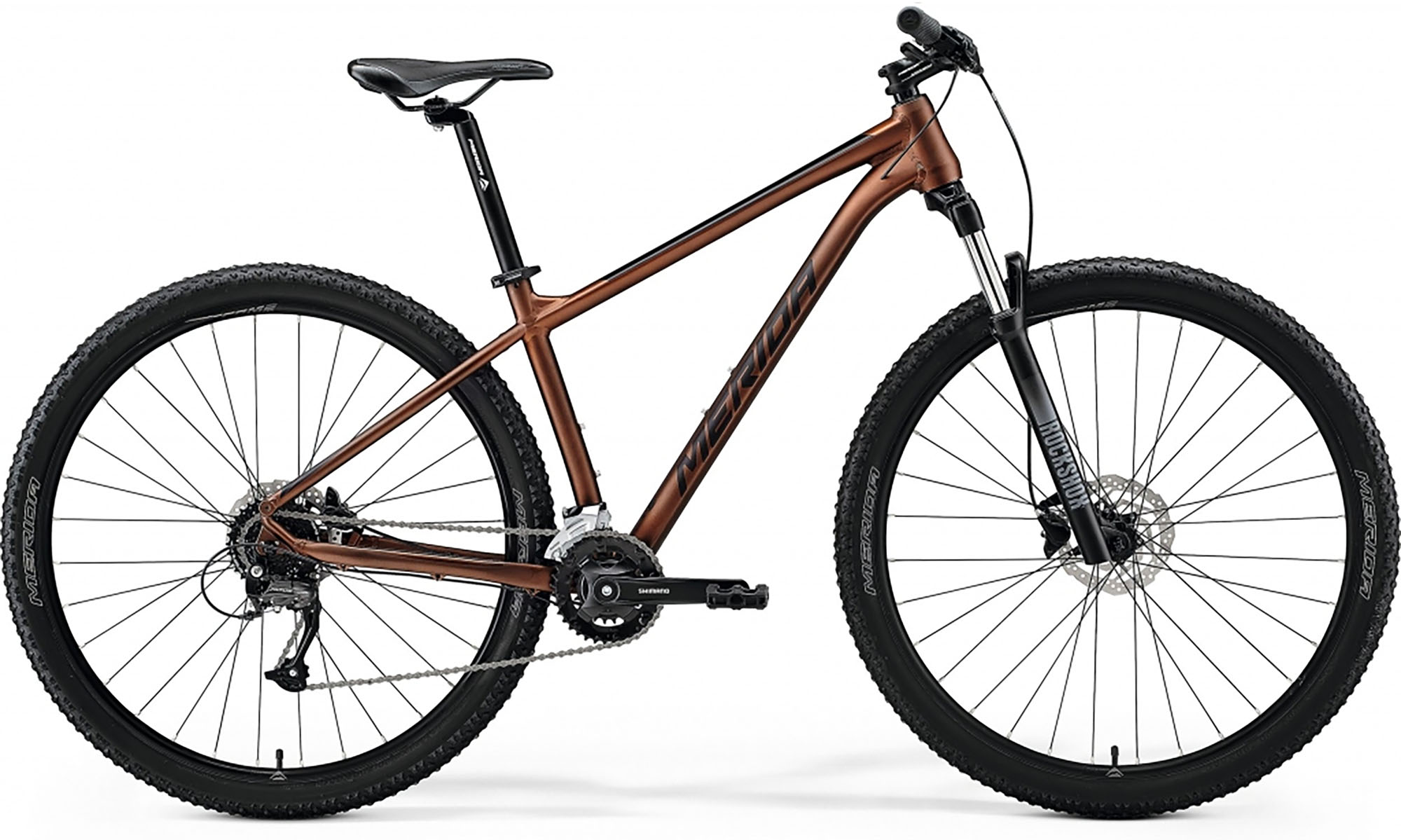 Велосипед Merida BIG.NINE 60-2X, 29", размер M, год 2022, матовый бронзовый 