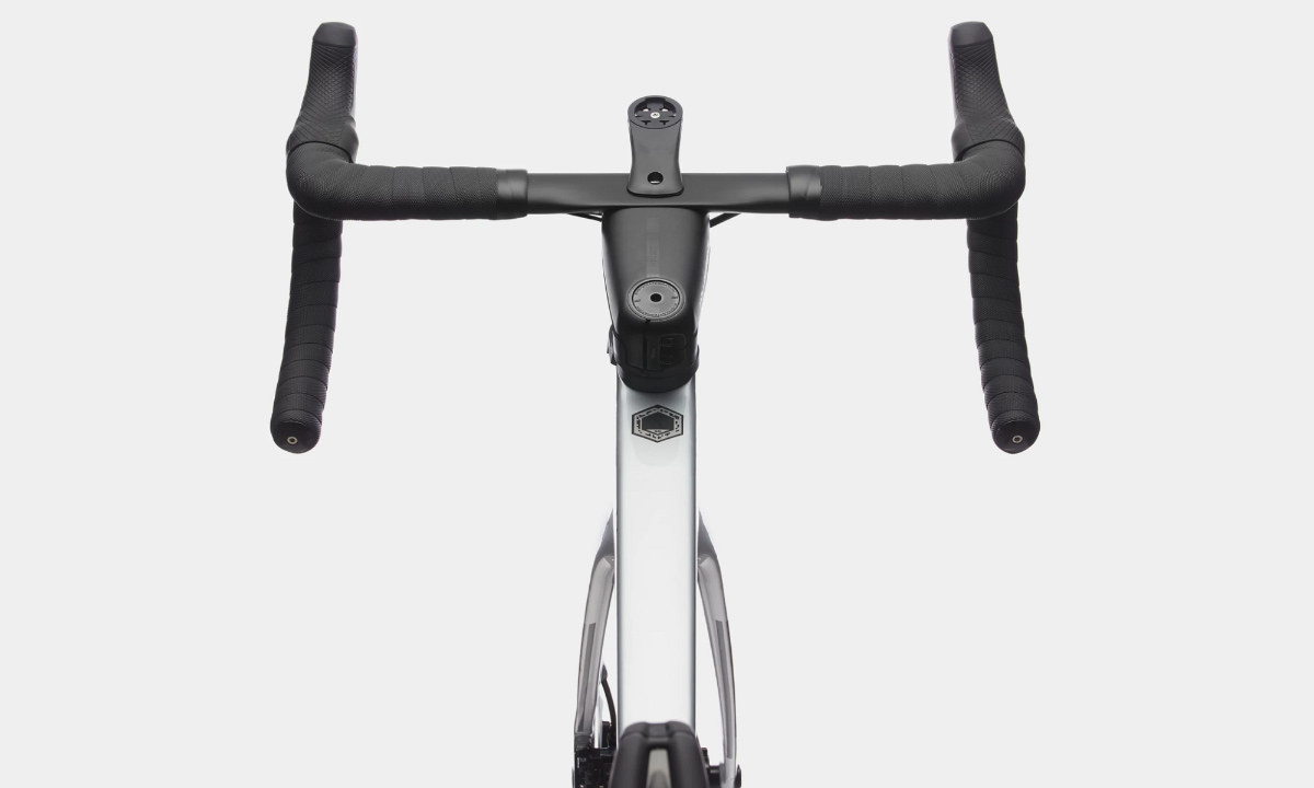 Велосипед Cannondale SUPERSIX EVO Carbon Disc Ultegra Di2 28" (2021) 2021 Сіро-чорний 2