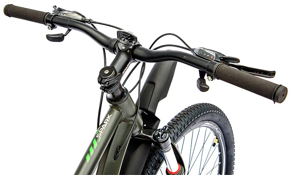 Велосипед SPARK MOUNT 27,5" розмір S рама 15" 2025 сіро-зелений 3