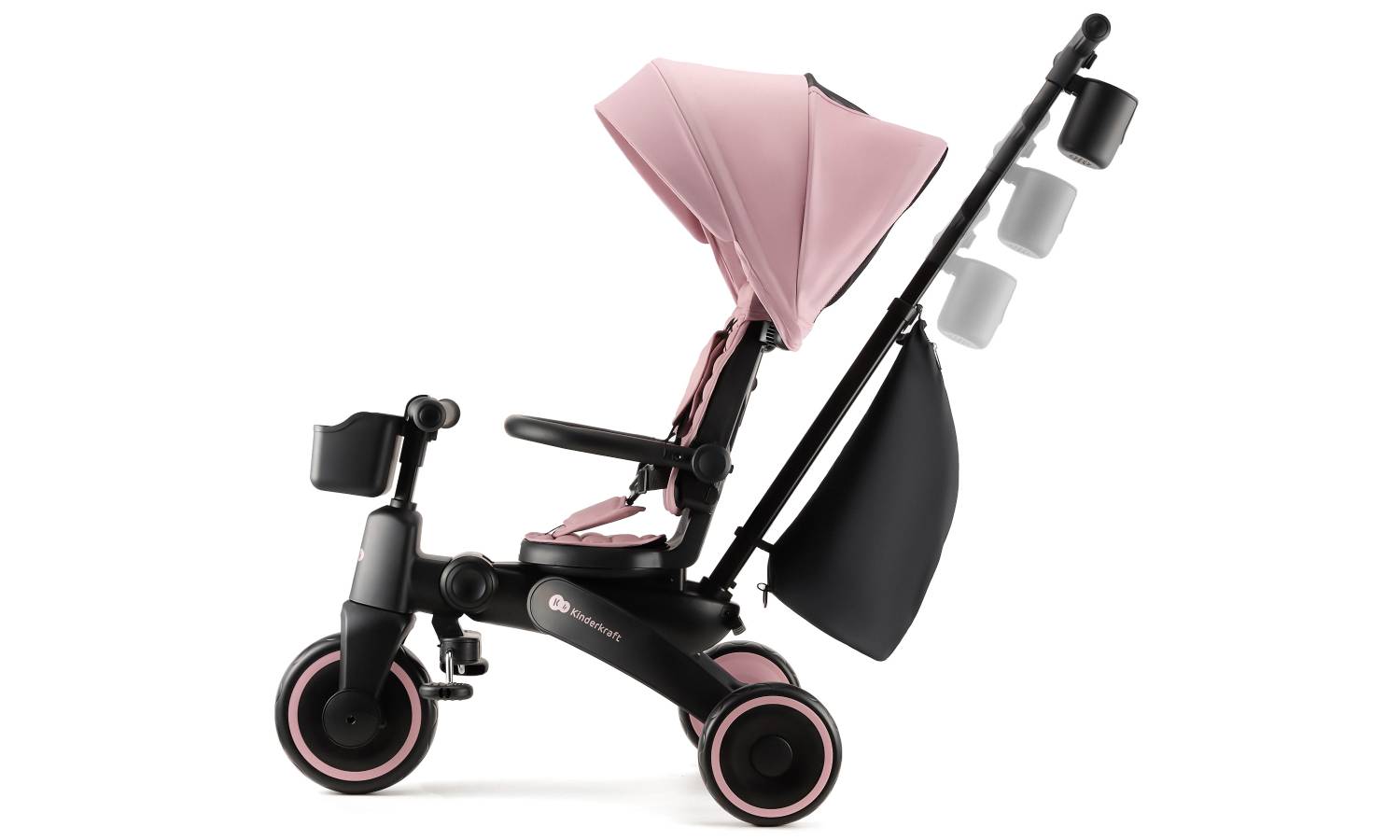 Трехколесный велосипед Kinderkraft Jazz 2 розовый 9 Трехколесный велосипед Kinderkraft Jazz 2 розовый 9