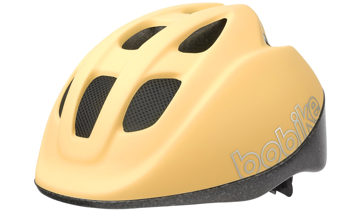 Фотография Шлем велосипедный детский Bobike GO размер XS (46-53 см), Желтый