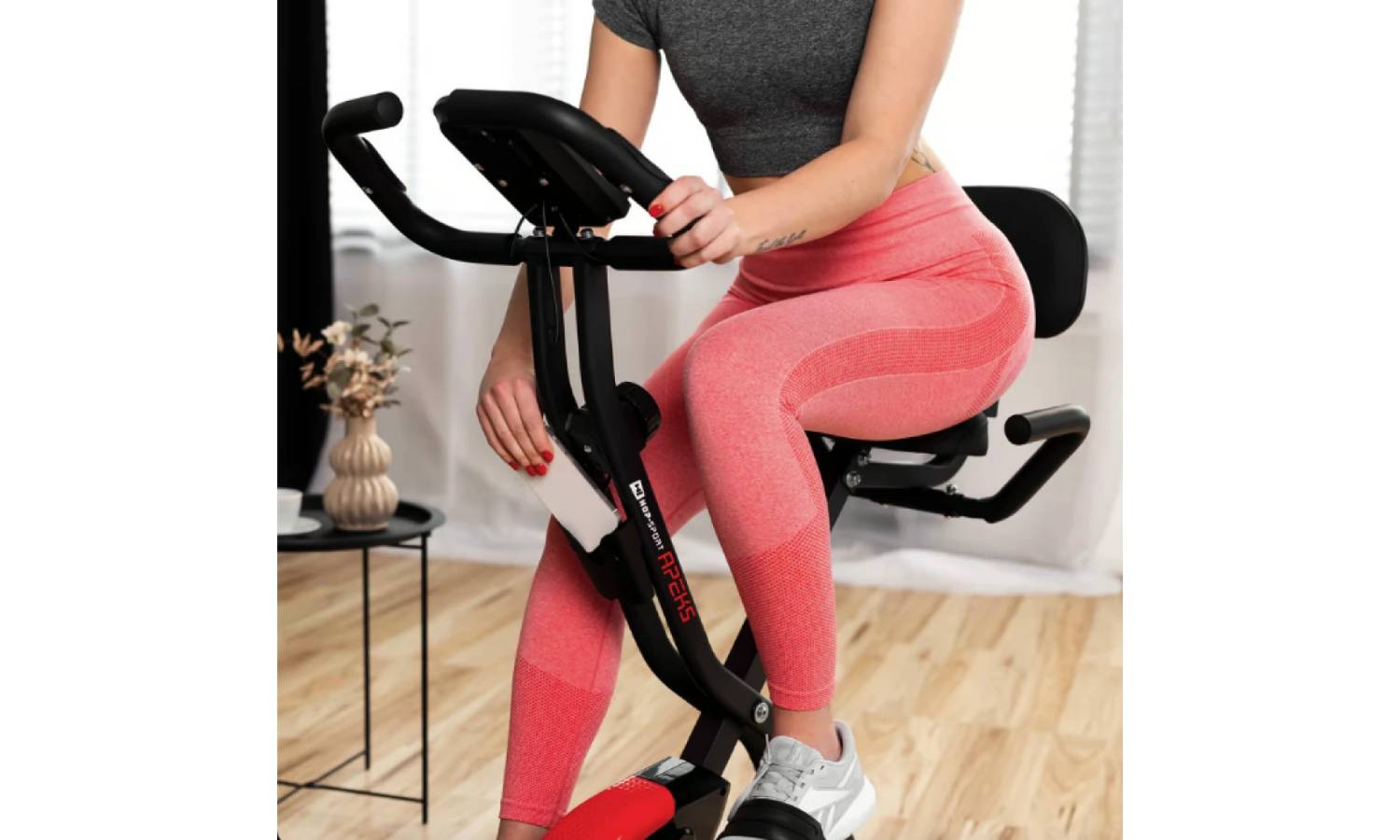 Велотренажер Hop-Sport HS-3030X Apeks X-Bike черный 5 Велотренажер Hop-Sport HS-3030X Apeks X-Bike черный 5