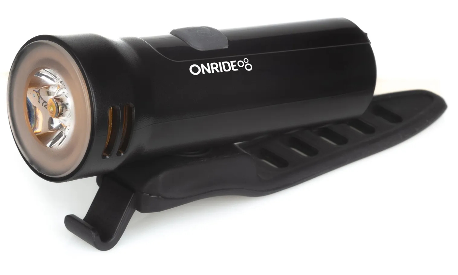 Велосипедная фара ONRIDE Edge 30 (400 lm, 2400 mAh, Type-C), пластиковая 