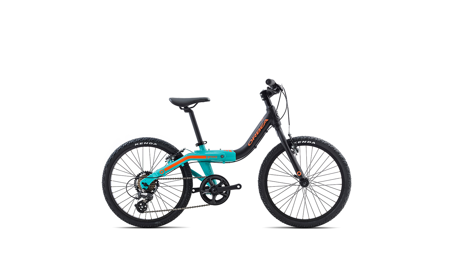 Фотография Велосипед Orbea GROW 2 7V (2019) 2019 Черно-голубой