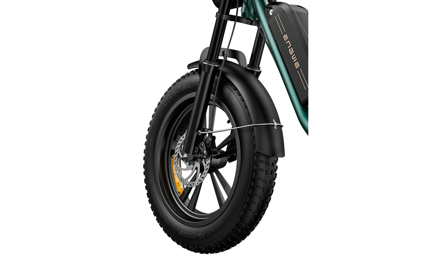 Електровелосипед фетбайк Engwe M 20 Dual Batteries (1000 Вт, 26 Ah, 48 В) 20", чорний 5