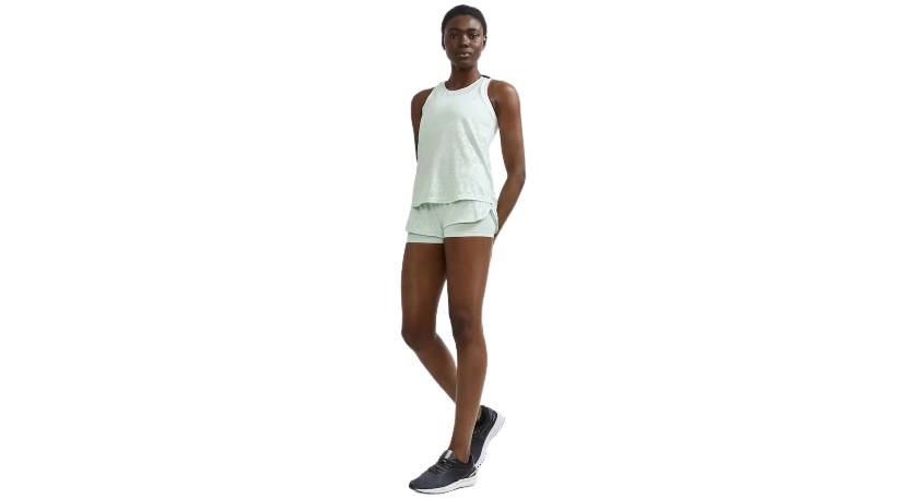 Шорти Craft CORE Charge Logo Shorts жіночі, розмір L, сезон SS 21, бірюзовий 3