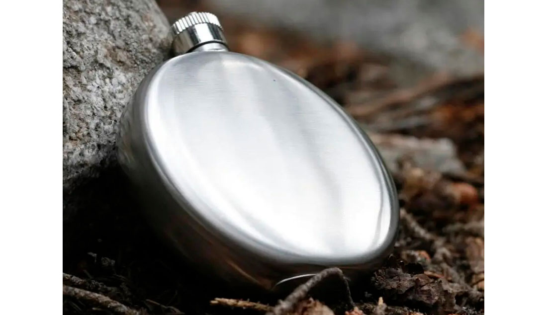 Фотография Фляга AceCamp SS Flask Round Shape 2