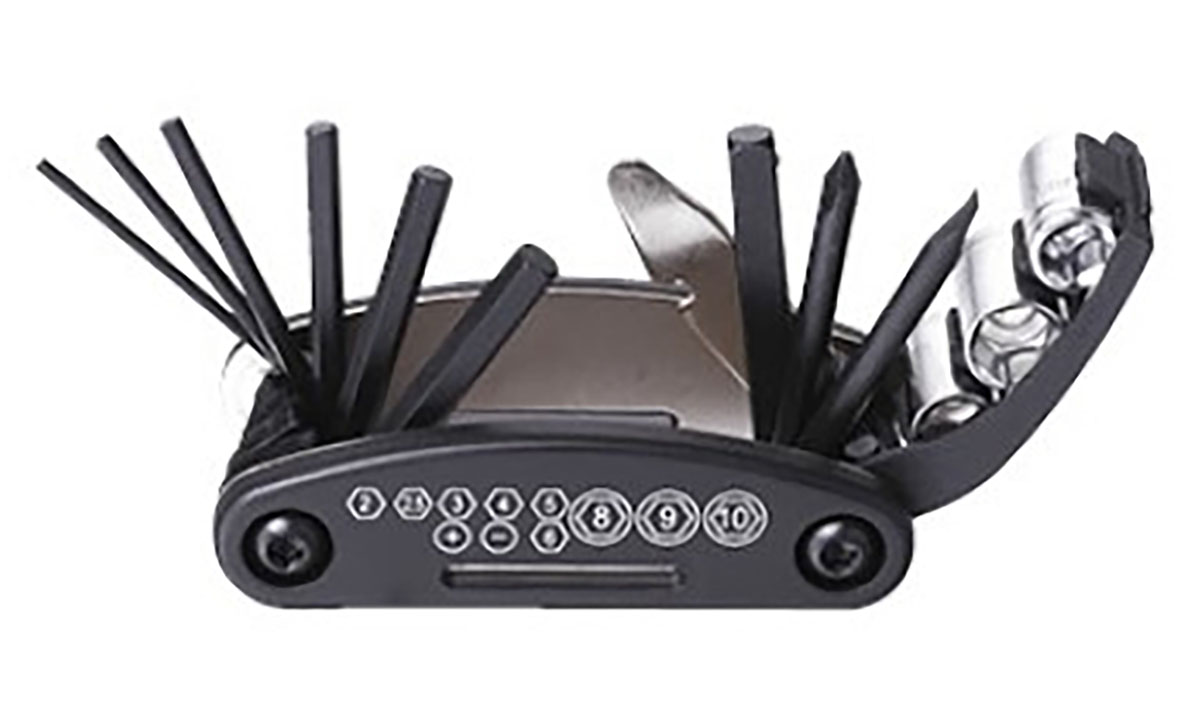 Мультитул Kenli KL-9801, сталь, 13 инструментов 