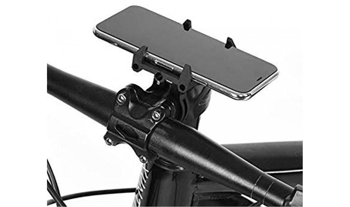 Утримувач для смартфонів GUB G-83, алюміній, чорний 4