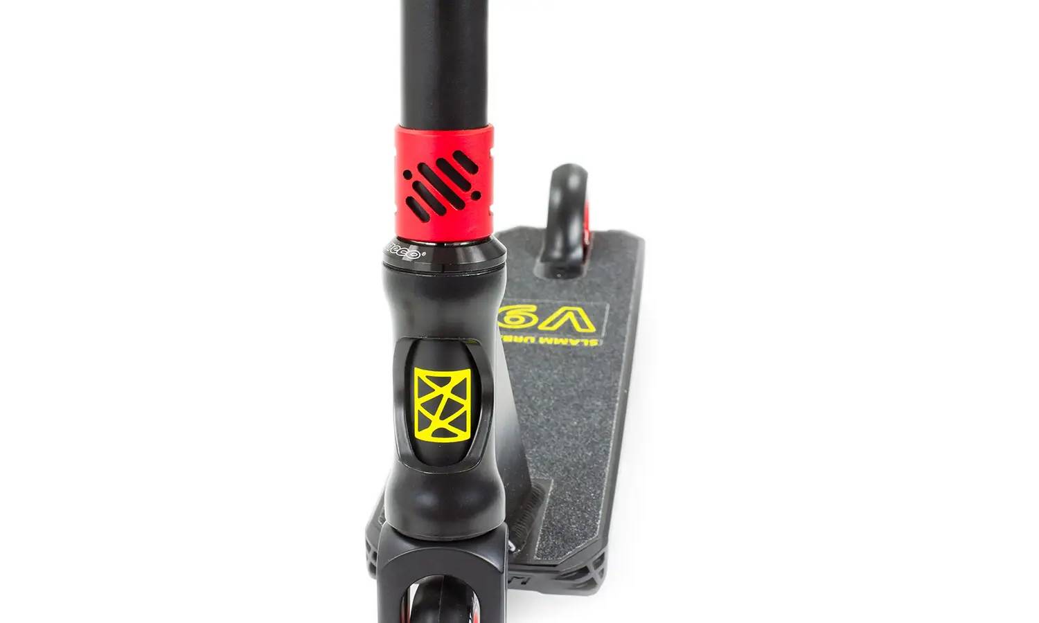 Труковий самокат Slamm Urban V9 black-red 2