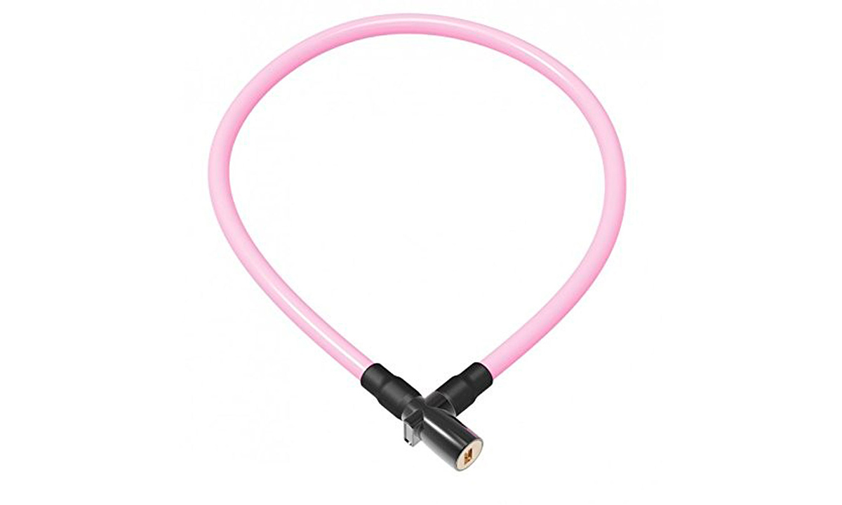 Фотографія Замок ONGUARD Lightweight Key Coil Cable Lock, трос 150 см х 8 мм Рожевий