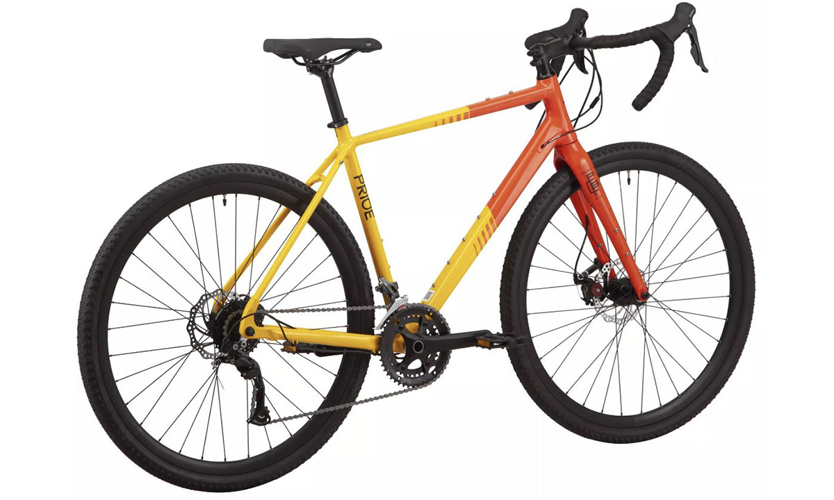 Фотография Велосипед Pride ROCX 8.2 CF, 28", рама XL, 2023 желтый 3