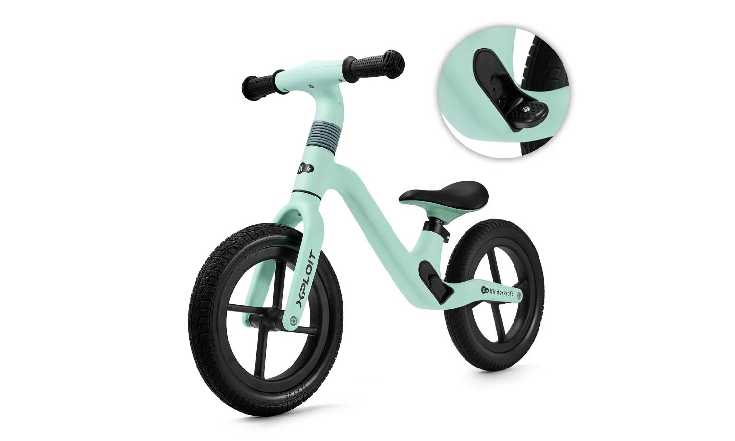Беговел Kinderkraft Xploit Turquoise 7 Беговел Kinderkraft Xploit Turquoise 7
