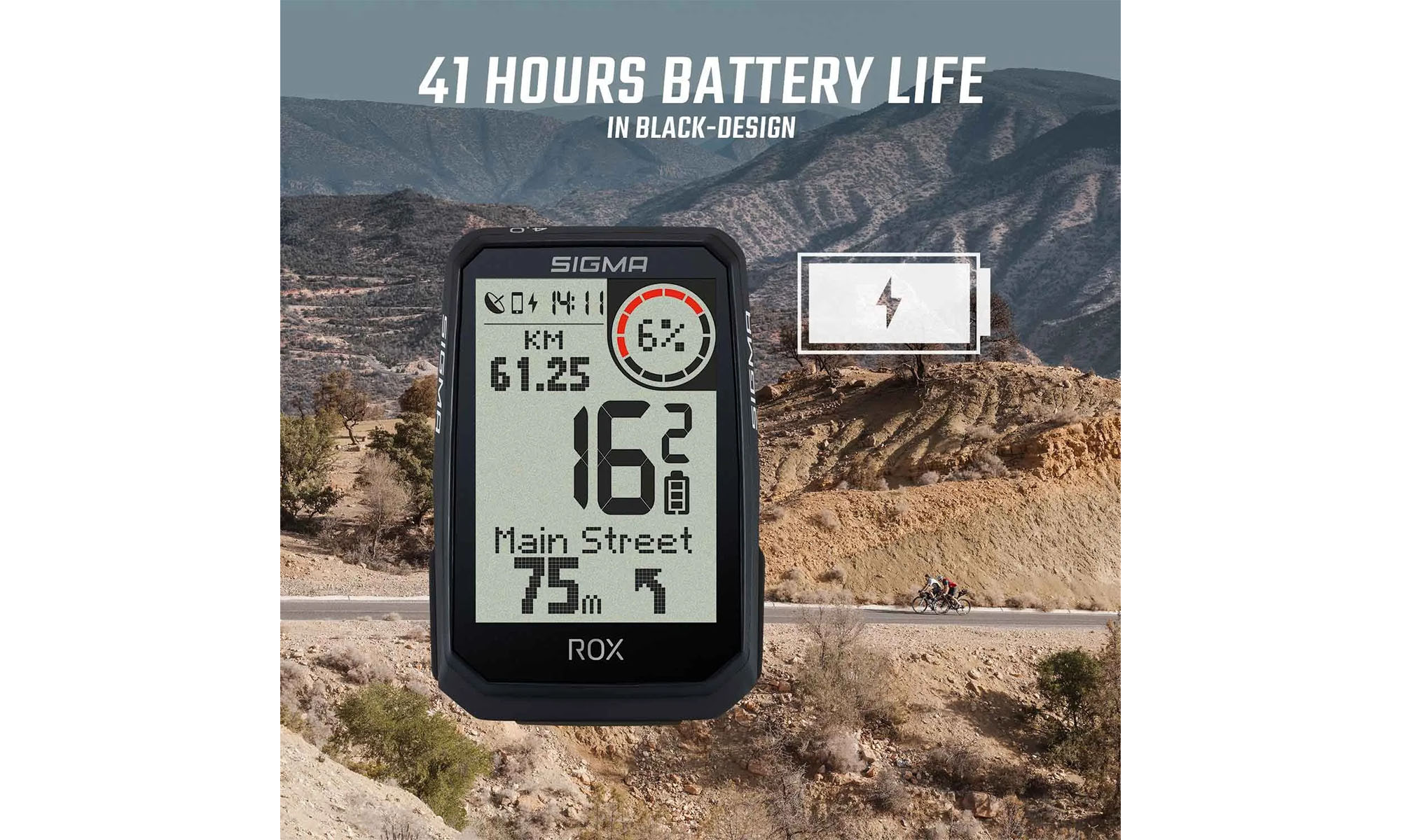 Велокомп'ютер Sigma Sport ROX 4.0 Endurance чорний 4