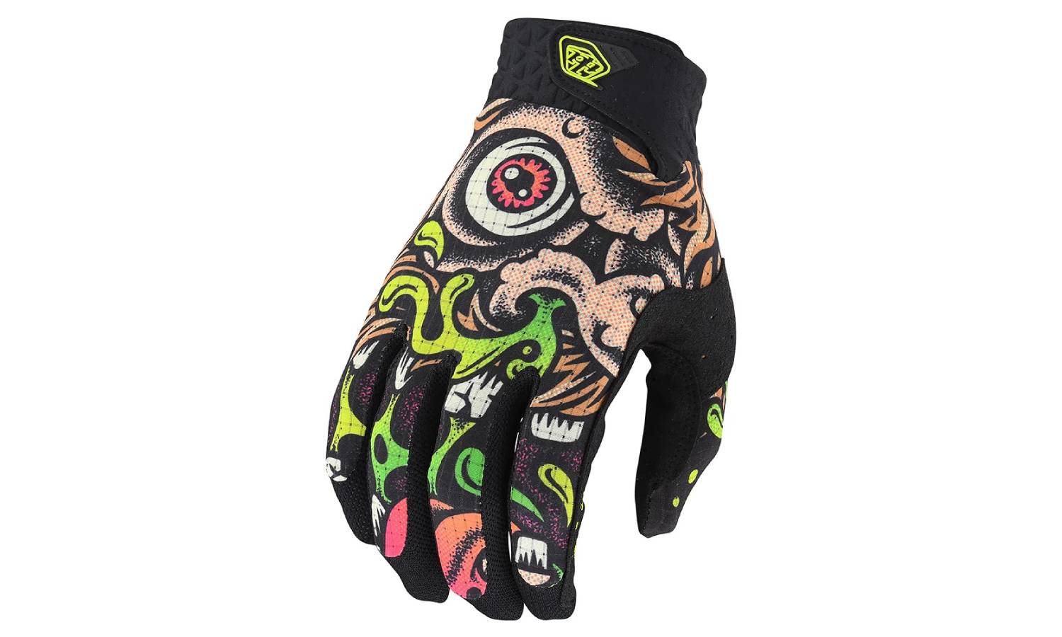 Фотографія Вело рукавички TLD AIR GLOVE розмір S BIGFOOT [BLACK/GREEN] 