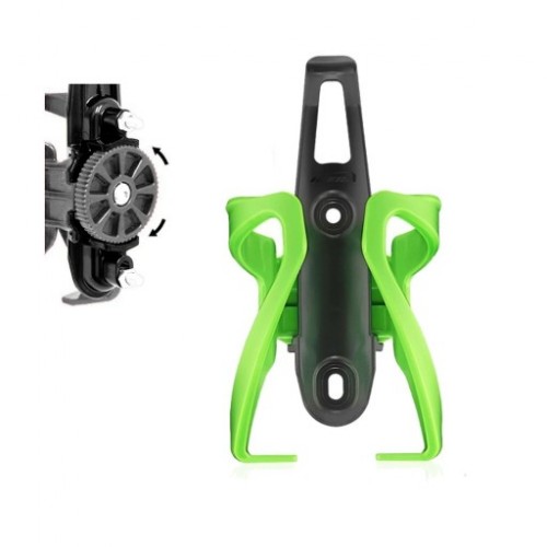 Флягодержатель Ibera Adjust IB-BC17 с регулировкой, Зеленый 2 Флягодержатель Ibera Adjust IB-BC17 с регулировкой, Зеленый 2