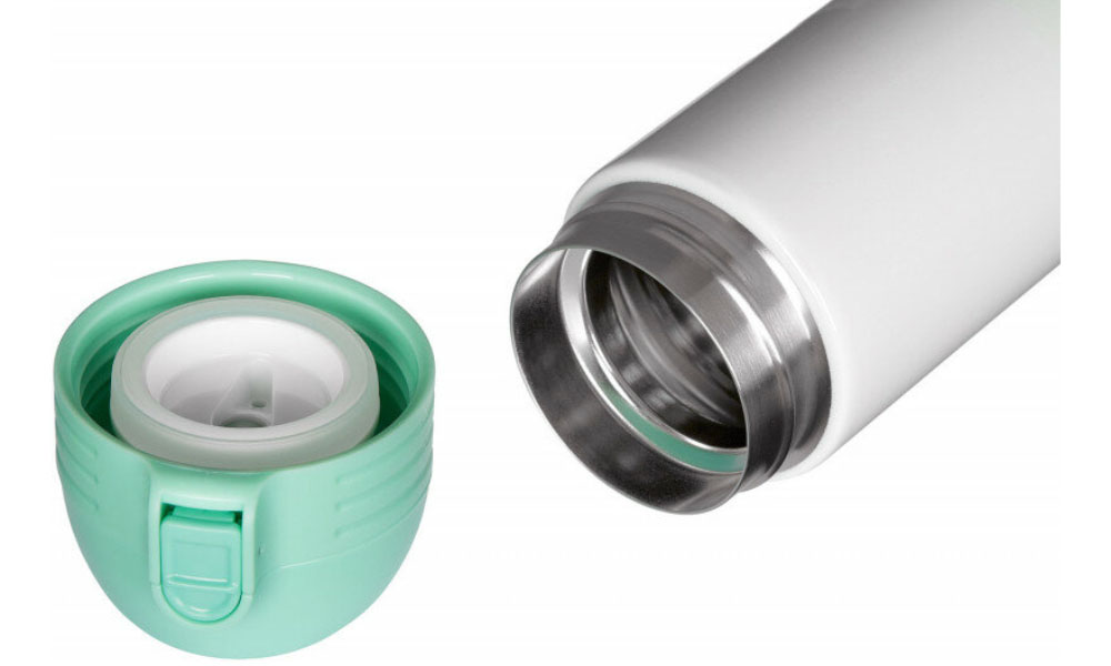 Термокружка Skif Outdoor Bokeh, 0.5L зеленая 2