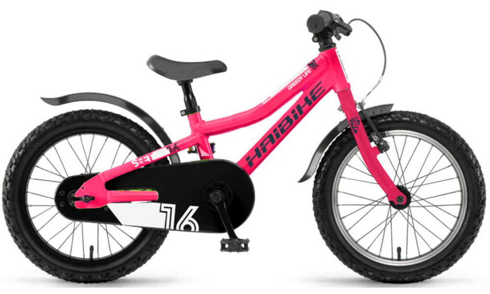 Фотографія Велосипед Haibike SEET Greedy 16" (2020) 2020 Рожевий 