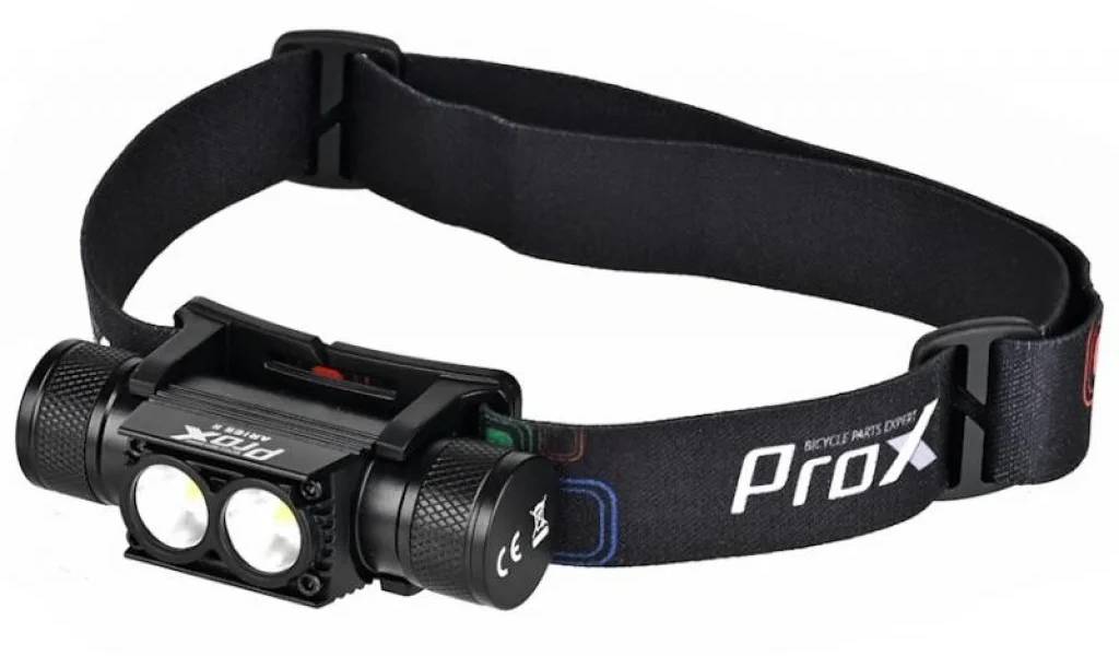 Фотография Фара налобная ProX Aries II Cree XP-G2 1100Lm, 2600mAh USB-c, черный