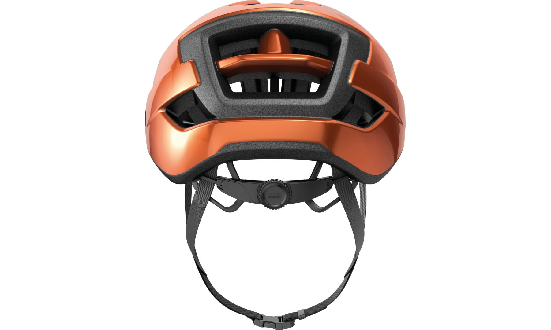 Велошлем спортивный ABUS WINGBACK goldfish orange, размер L (57-61 см), оранжевый 3