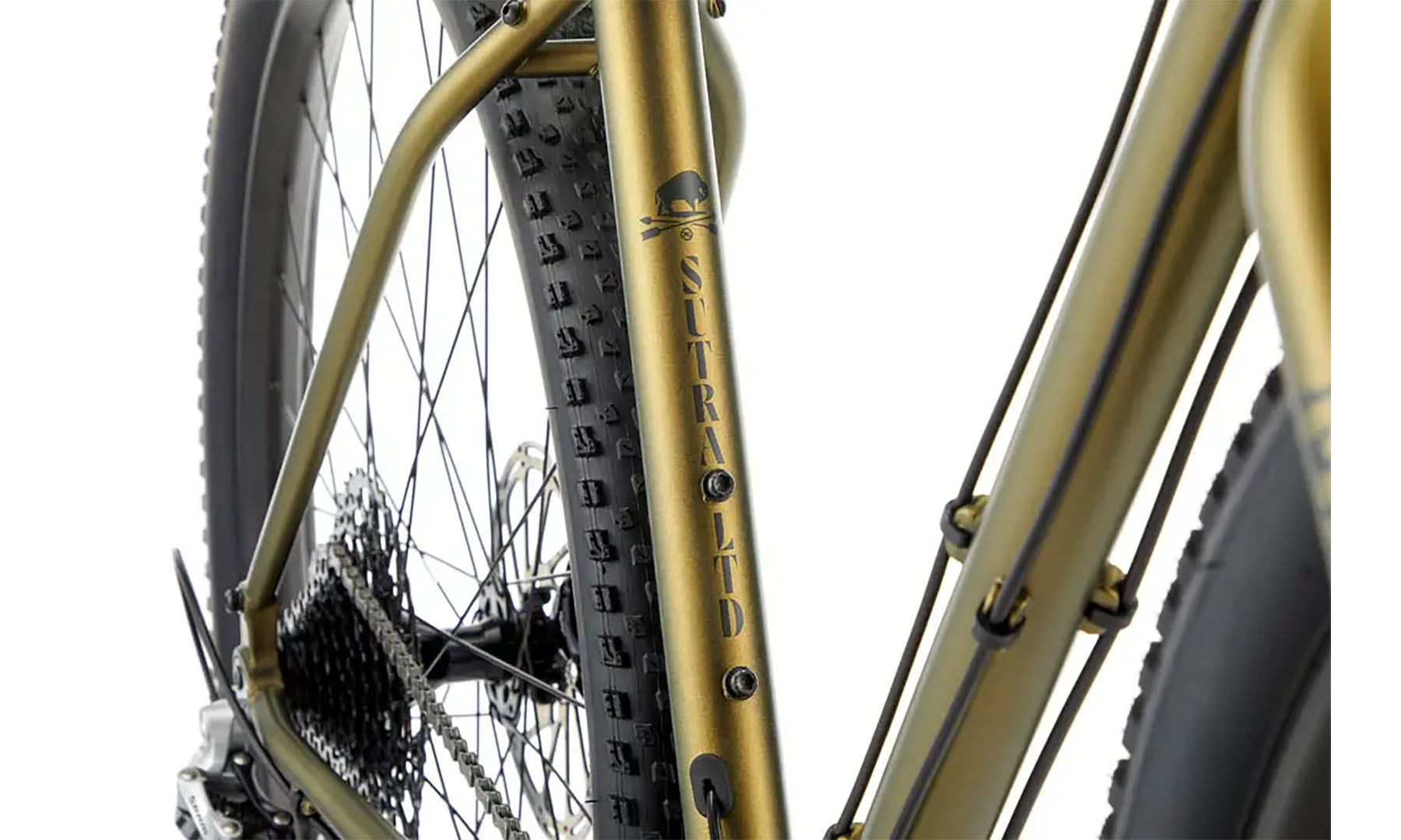 Велосипед гравійний Kona Sutra LTD 29" розмір рами XS (50 cm), 2024, Turismo Olive 8
