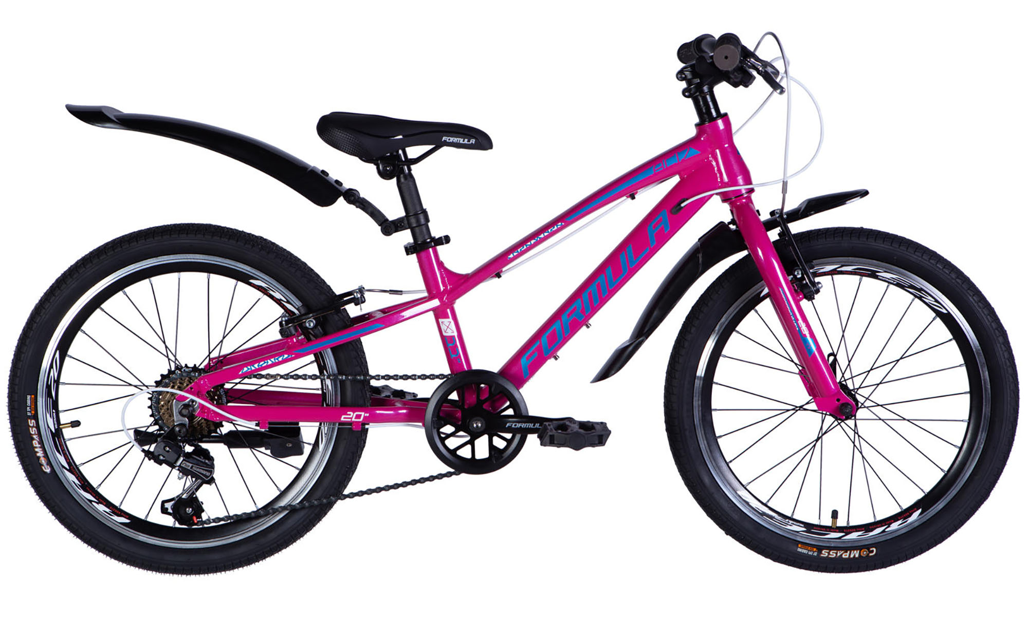 Велосипед Formula ACID Vbr FR, 20", розмір XXS, рама-11", 2026, рожево-синій