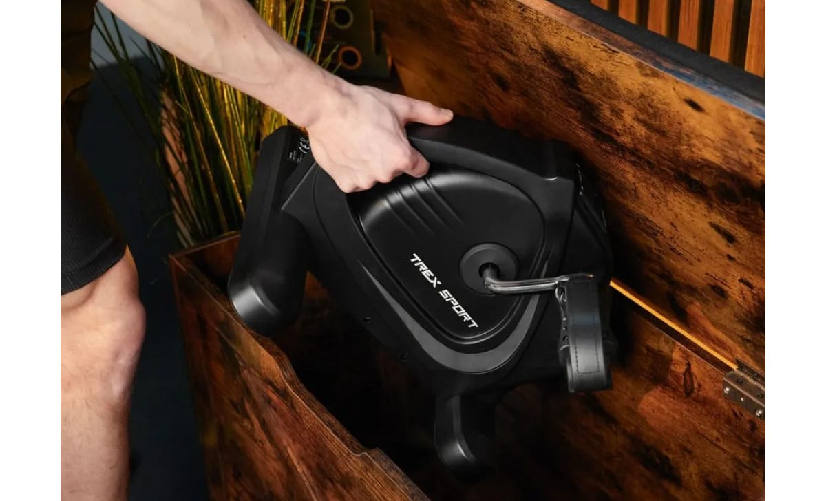 Мини велотренажер 2в1 Trex Sport TX-120BB BOIL для реабилитации черный 6