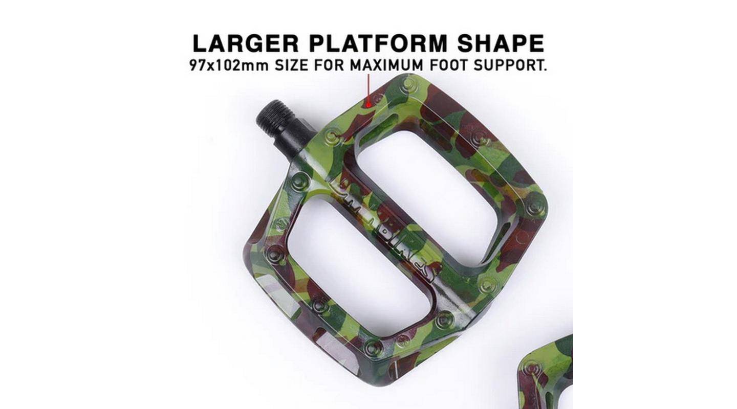 Педали DMR V6 (Green camo) 10
