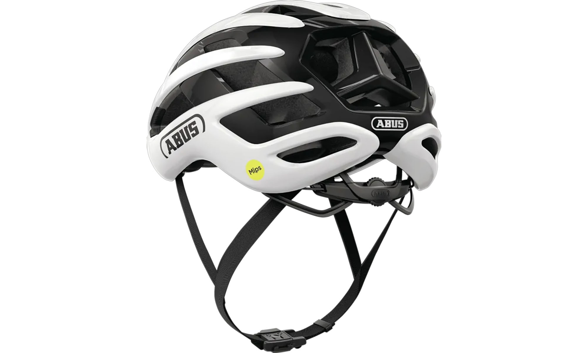 Велошолом спортивний ABUS AIRBREAKER 2.0 MIPS shiny white, розмір S (51-55 см), білий 4