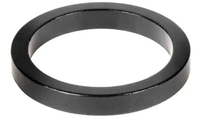 Проставочне кільце під винос ONRIDE Spacer 2, висота 2 мм, під шток 1 1/8", чорне (10 шт.) 