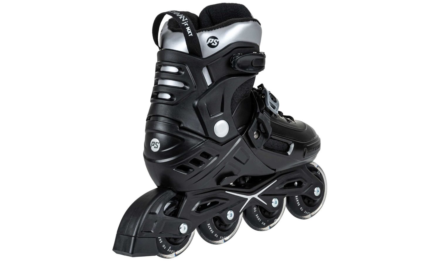 Ролики детские POWERSLIDE Khaan Junior NXT размер 27,0-30,0, черный 4