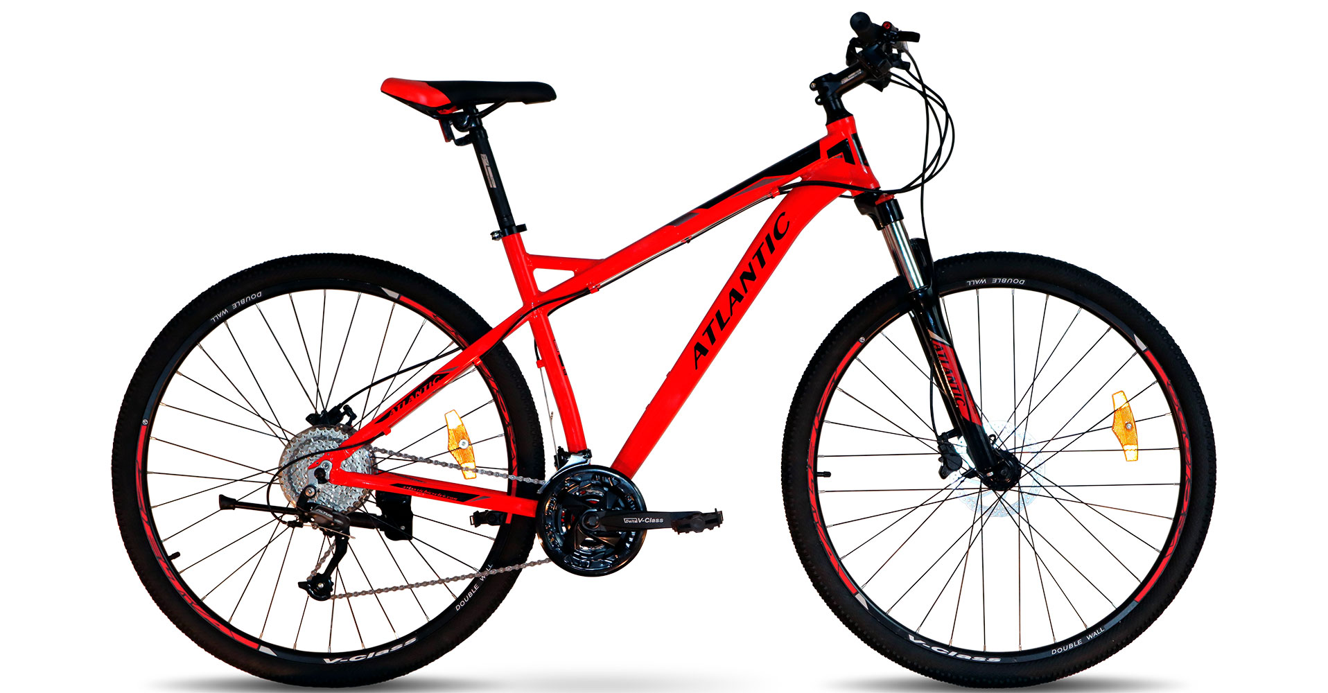 Велосипед Atlantic Rekon FX Race 27,5" размер M рама 17" 2022 Красный
